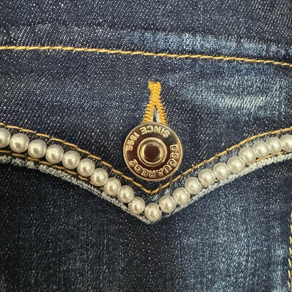 DSQUARED 2 DENIM PERALS MIDI DRESS - Picture 5 of 10